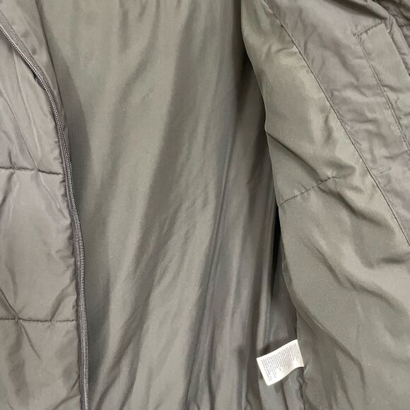 Women’s medium-weight quilted zip-front puffer hooded jacket size Medium - Picture 5 of 7